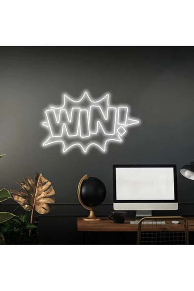 WIN! Yazılı Neon Tabela ürün görseli 1