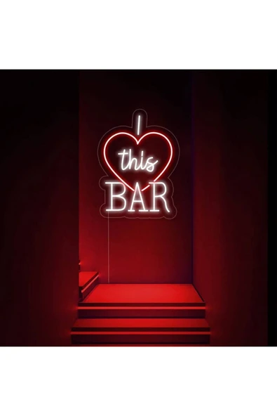 I Love this BAR Neon Tabela ürün görseli 1