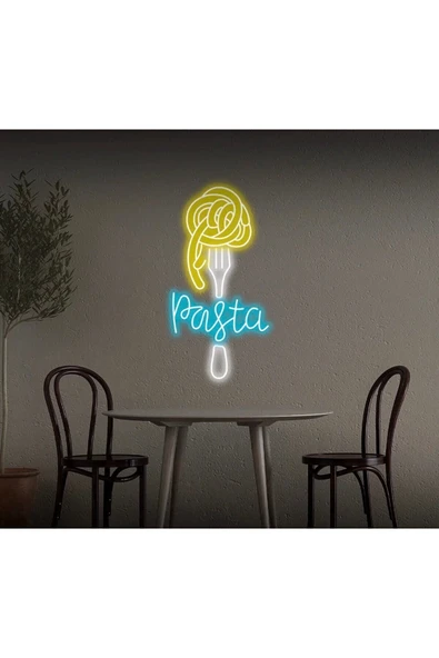 Pasta Yazılı ve Şekilli Neon Tabela ürün görseli 1