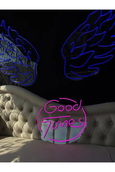 Good Times Yazılı Neon Tabela - Resim 2