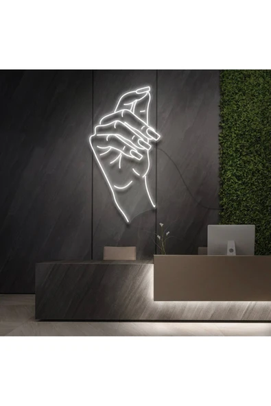El Figürlü Neon Tabela ürün görseli 1