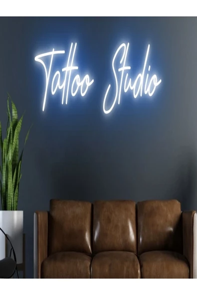 Tattoo Studio Yazılı Neon Tabela ürün görseli 1