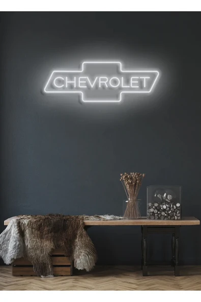 Rent A Carlara Özel CHEVROLET Yazılı Neon Tabela ürün görseli 1