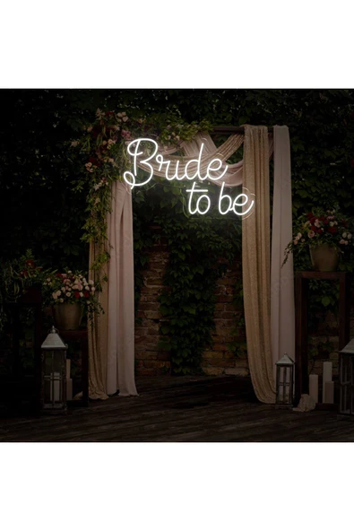 Brıde to be Yazılı Neon Tabela ürün görseli 1