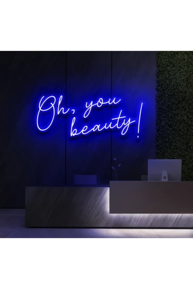 Oh,You Beauty! Yazılı Neon Tabela ürün görseli 1