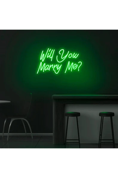 Will You Marry Me? Yazılı Neon Tabela ürün görseli 1