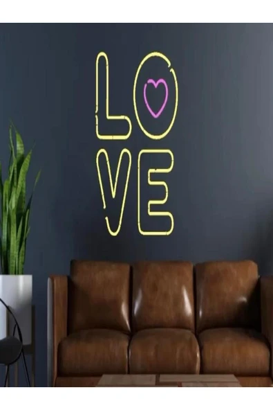 LOVE Yazılı Neon Tabela ürün görseli 1