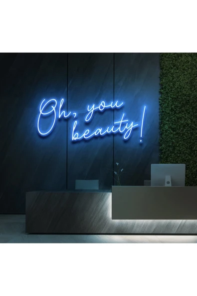 Oh,You Beauty! Yazılı Neon Tabela ürün görseli 1