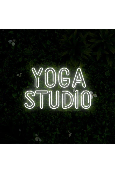 YOGA STUDIO Yazılı Neon Tabela - Resim 2