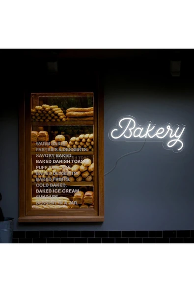 Bakery Yazılı Neon Tabela - Resim 2