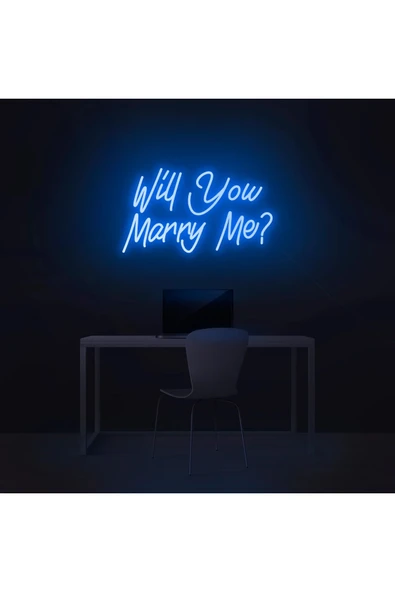 Will You Marry Me? Yazılı Neon Tabela ürün görseli 1