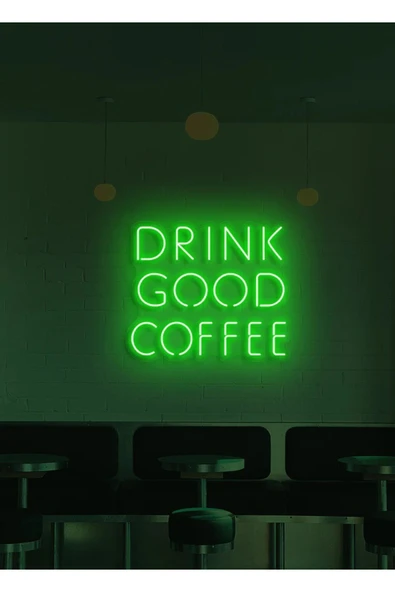 DRINK GOOD COFFEE Yazılı Neon Tabela ürün görseli 1