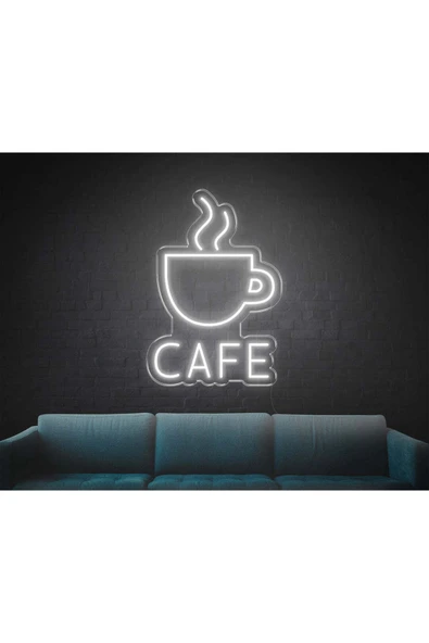 CAFE Yazılı ve Şekilli Neon Tabela ürün görseli 1