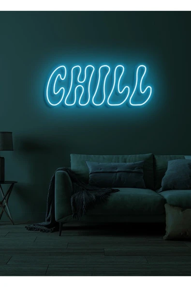 CHILL Yazılı Neon Tabela ürün görseli 1