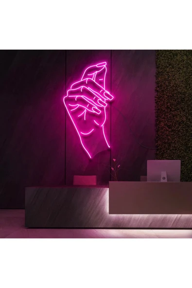 El Figürlü Neon Tabela ürün görseli 1
