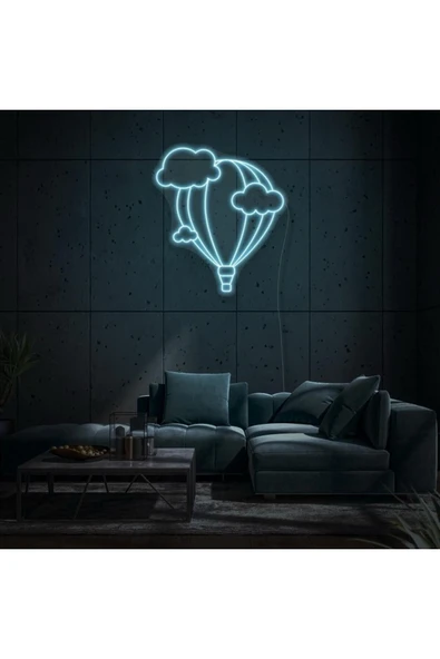 Uçan Balon Şekilli Neon Tabela ürün görseli 1
