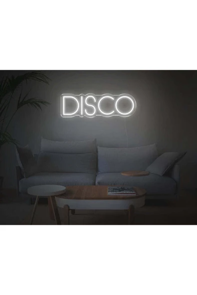 DISCO Yazılı Neon Tabela ürün görseli 1