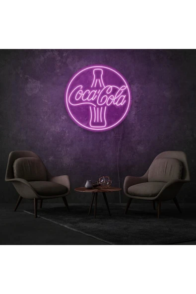 Coca Cola Yazılı ve Şekilli Neon Tabela ürün görseli 1