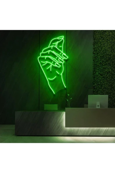 El Figürlü Neon Tabela ürün görseli 1