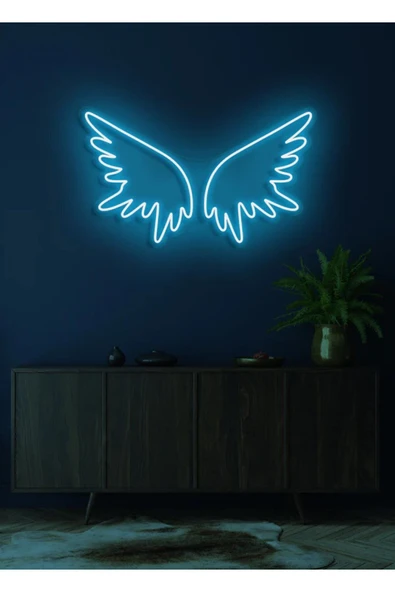 Kanat Figürlü Neon Tabela ürün görseli 1