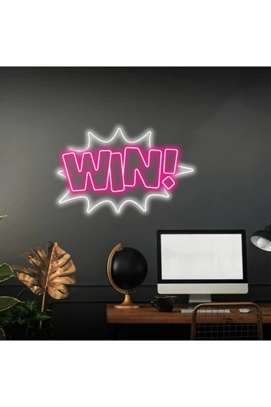 WIN! Yazılı Neon Tabela ürün görseli 1