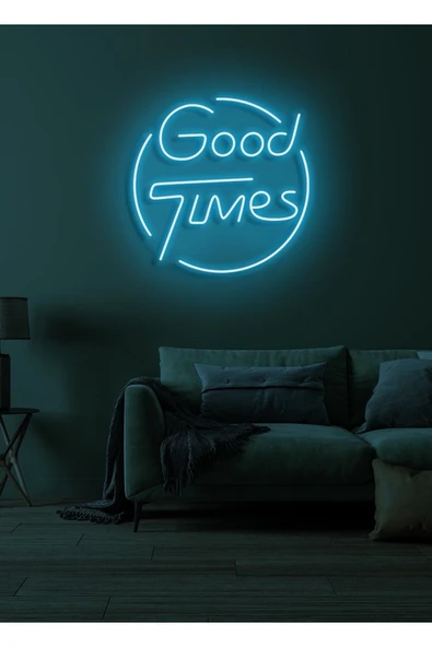 Good Times Yazılı Neon Tabela ürün görseli 1