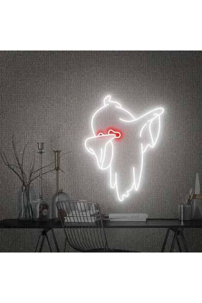 Hayalet Figürlü Neon Tabela ürün görseli 1