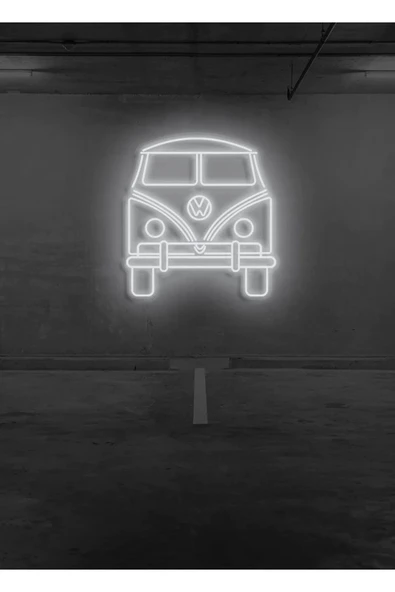 Minibüs Figürlü Neon Tabela ürün görseli 1