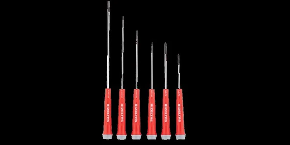 İzeltaş Elektronikçi Tip (Klemens) Tornavida Seti (6 Parça) 4500 00 8106 ürün görseli 1