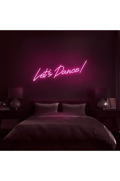 Let's Dance! Yazılı Neon Tabela ürün görseli 1