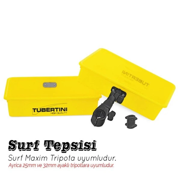 Vaschetta Surf Tripot Yem Kutusu ürün görseli 1