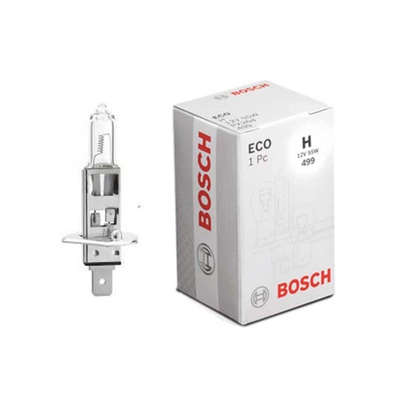 BOSCH 12 VOLT 55W H1 AMPUL STANDART (1 ADET) 1987302801 ürün görseli 1