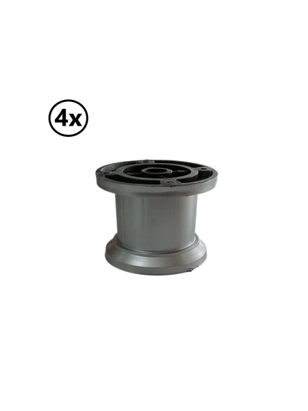 Akcell Elvin Ayak 6 cm Saten x 4 Adet ürün görseli 1
