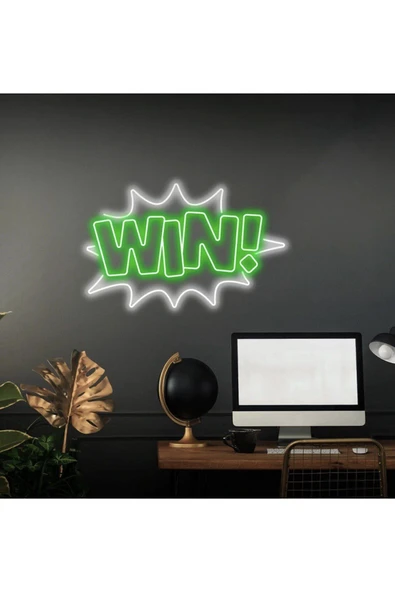 WIN! Yazılı Neon Tabela ürün görseli 1