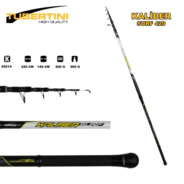 Kaliber 420 Cm 200 Gr Surf Kamışı - Resim 2