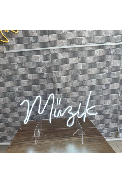 Müzik Yazılı Neon Tabela - Resim 3