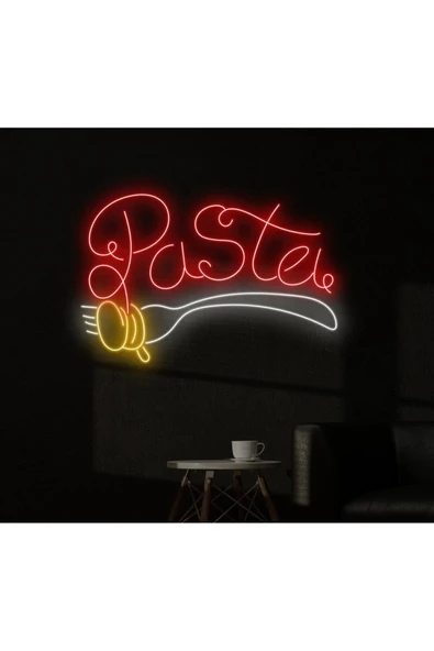 Pasta Yazılı ve Şekilli Neon Tabela ürün görseli 1