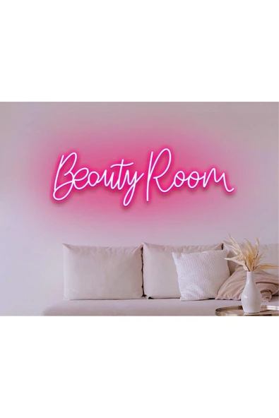 Beauty Room Yazılı Neon Tabela ürün görseli 1