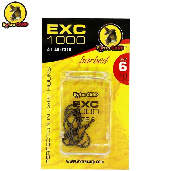 Hooks Exc 1000 No 6 / 10 Pcs - Resim 2