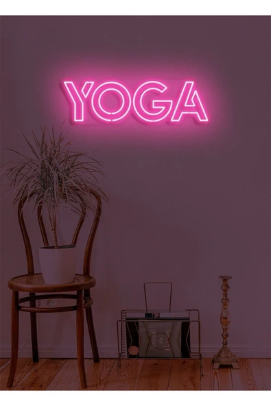 YOGA Yazılı Neon Tabela ürün görseli 1