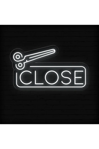 CLOSE Yazılı ve Şekilli Neon Tabela ürün görseli 1