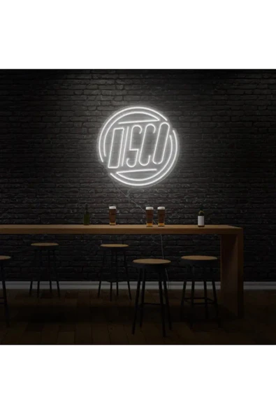 DISCO Yazılı Neon Tabela ürün görseli 1