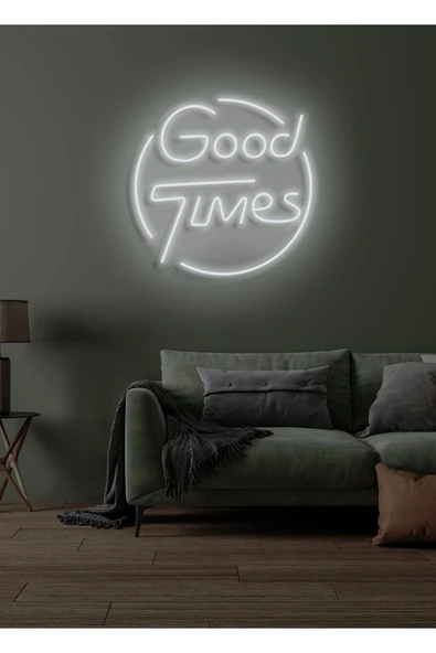 Good Times Yazılı Neon Tabela ürün görseli 1
