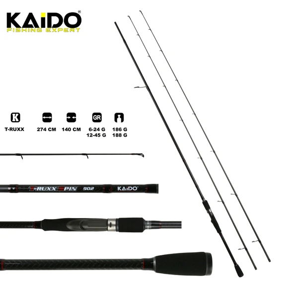 T-Ruxx Spin Kamışı 270 Cm (6-24/12-45gr) ürün görseli 1