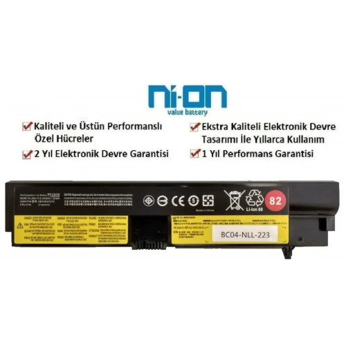 Nion Lenovo SB10K97574 SB10K97571 uyumlu Laptop Notebook Batarya - Pil ürün görseli 1