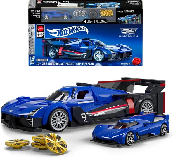Mattel Brick Shop Hot Wheels JFR89 Cadillac Project Gtp Hypercar ürün görseli 1
