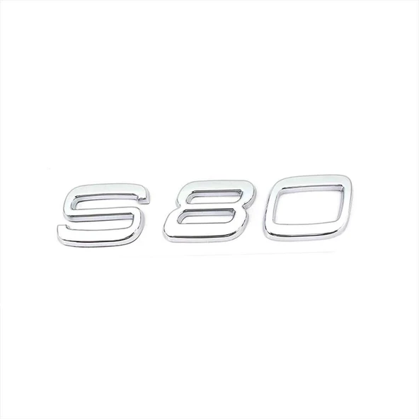 VOLVO S80 YAZI BAGAJ YAZISI LOGO AMBLEM ürün görseli 1