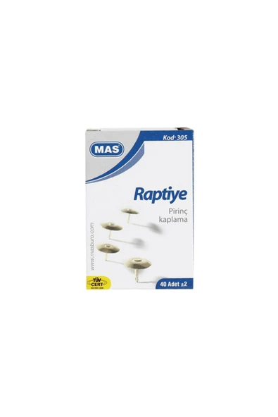Mas 305 Raptiye Sarı Pirinç Kaplı ürün görseli 1