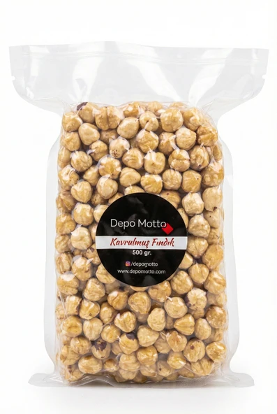 Depo Motto Kavrulmuş İç Fındık 500 Gr x 2 Paket ürün görseli 1