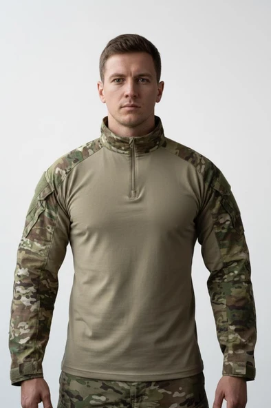 Sword Metam Dirsekli Combat Outdoor Erkek&Kadın T-shirt Single ürün görseli 1
